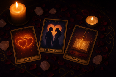 tirage de cartes couple et sentiment sinceres ou pas