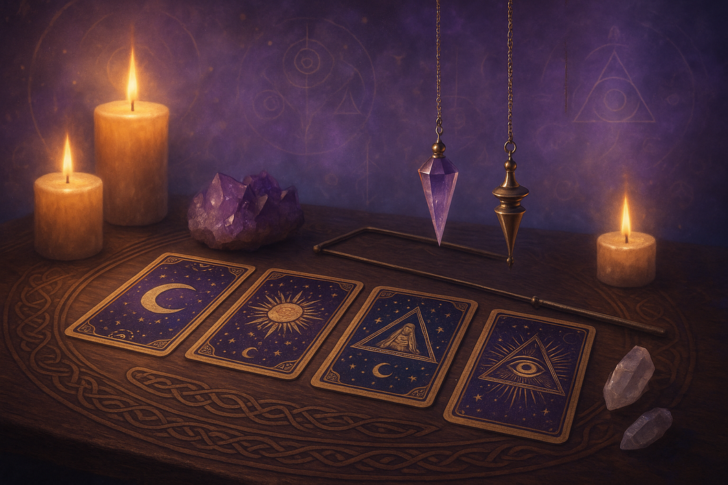 tirage de cartes et radiestesie